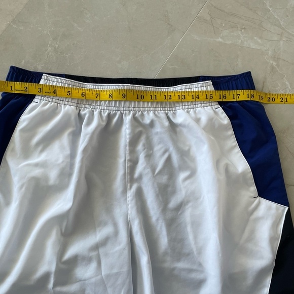 PRINCE Men’s Shorts Size XL Black Blue White Prince Men Tennis Color Block Short - Picture 4 of 6